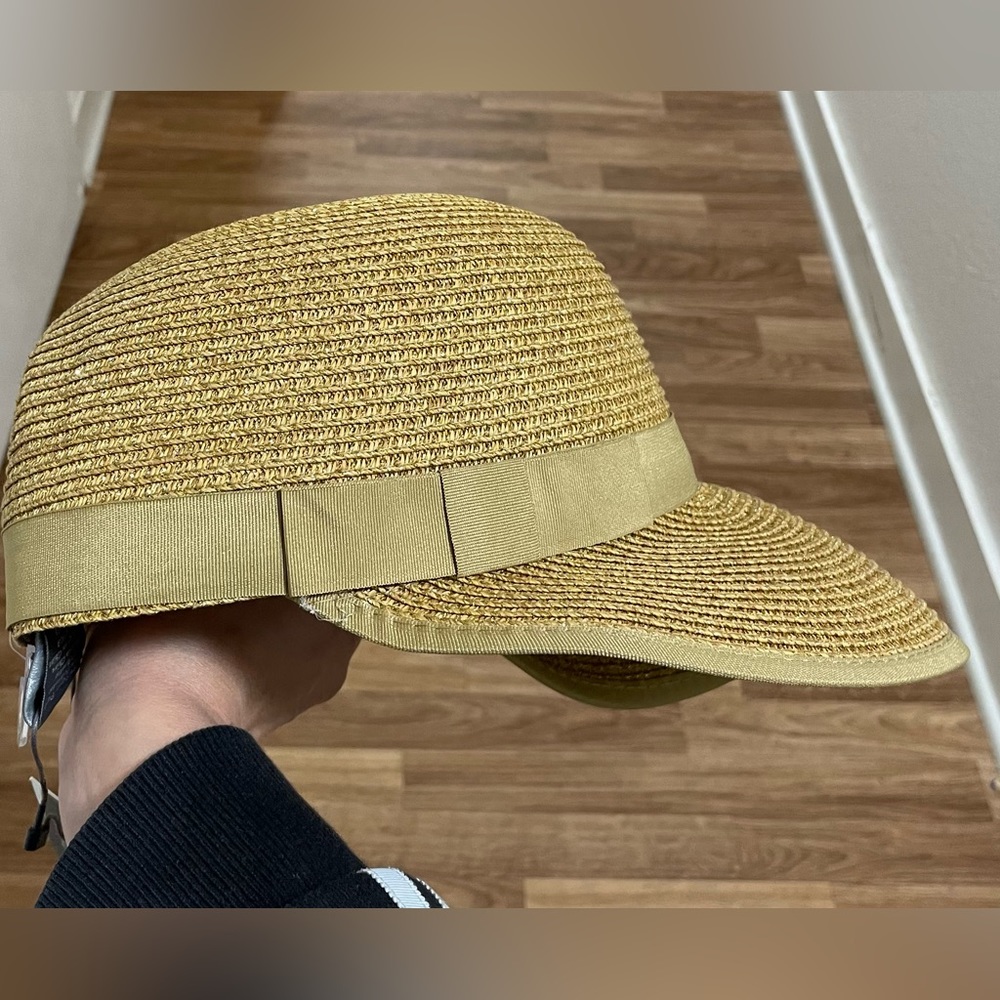 NWT Vince Camuto  Gold Rush Framer Hat